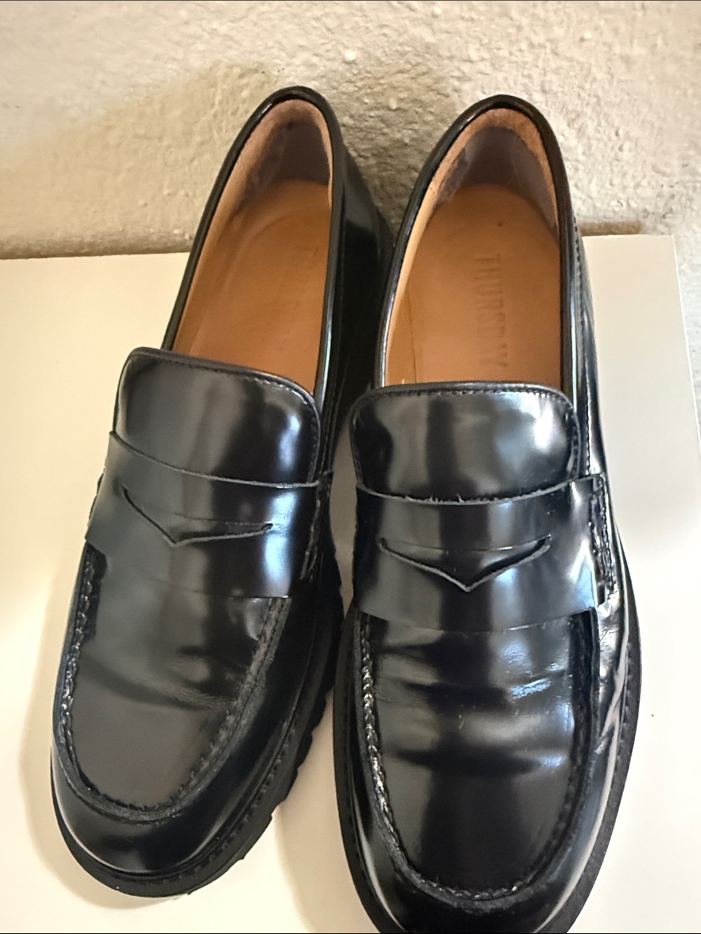 Thursday Boot Company Black Patent Leather Mules - Picture 11 of 15